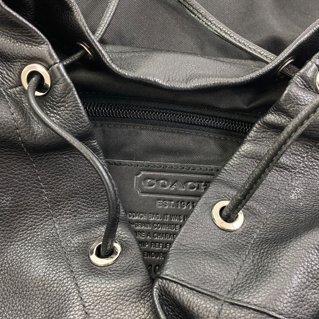 Coach 70306 Leather Daypack Backpack - 8
