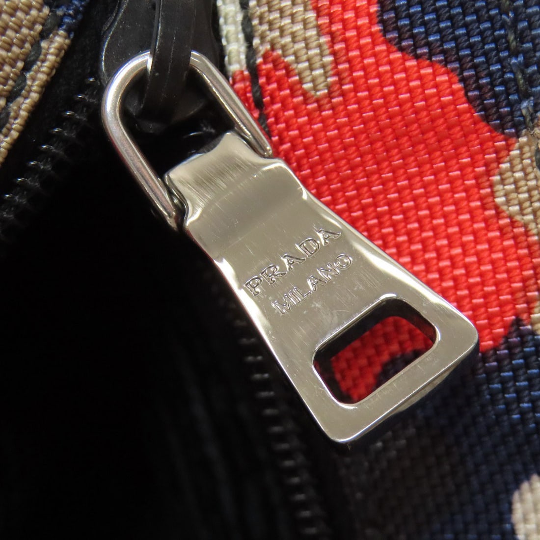 Shoulder Bag Canvas Pattern Camouflage Prada - 11