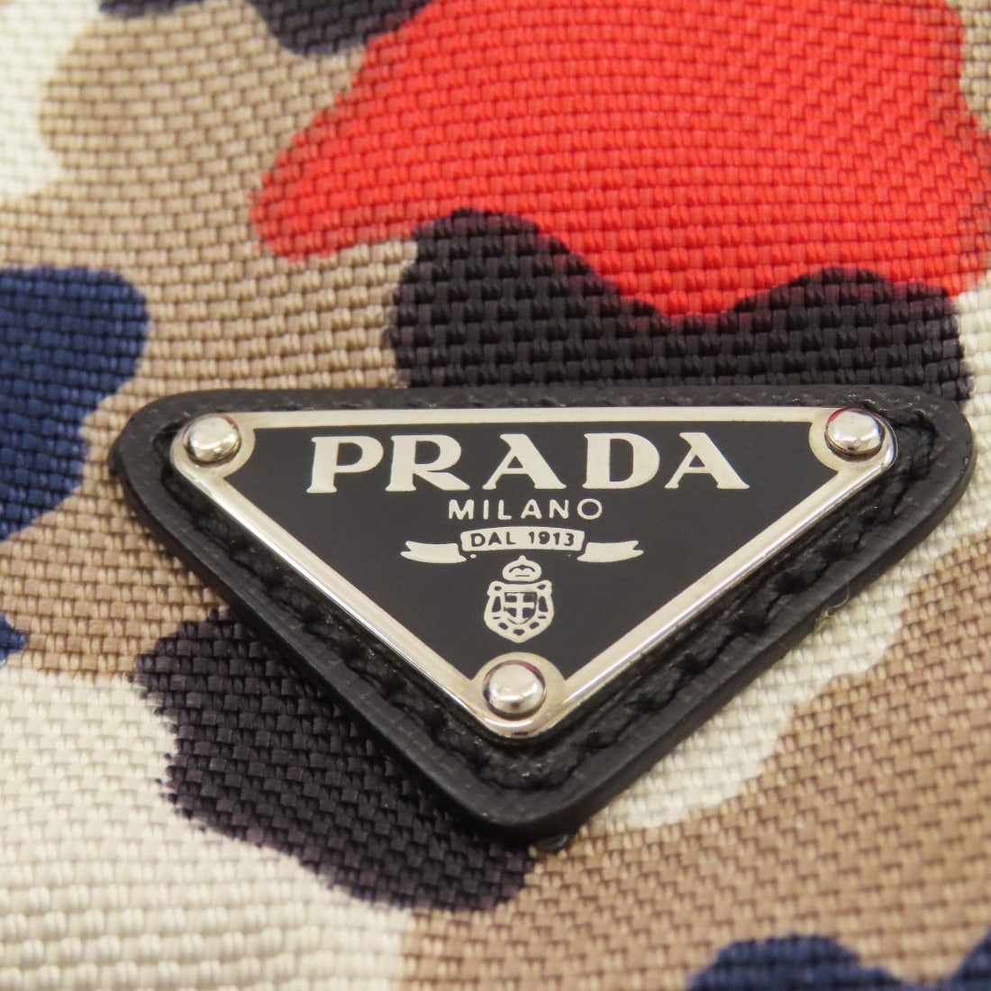 Shoulder Bag Canvas Pattern Camouflage Prada - 9