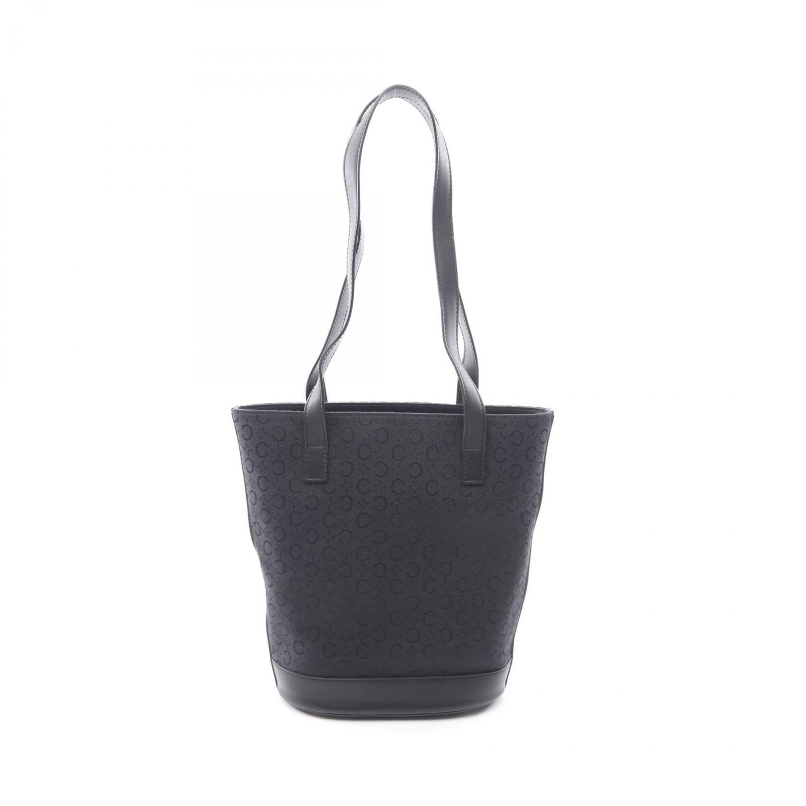 Shoulder Bag Canvas Leather Handbag: Shoulder Bag Canvas Leather Handbag Canvas and leather come together in this sleek shoulder bag, measuring 26cm x 21cm x 12cm. The black color and structured design make it a versatile accessory for
