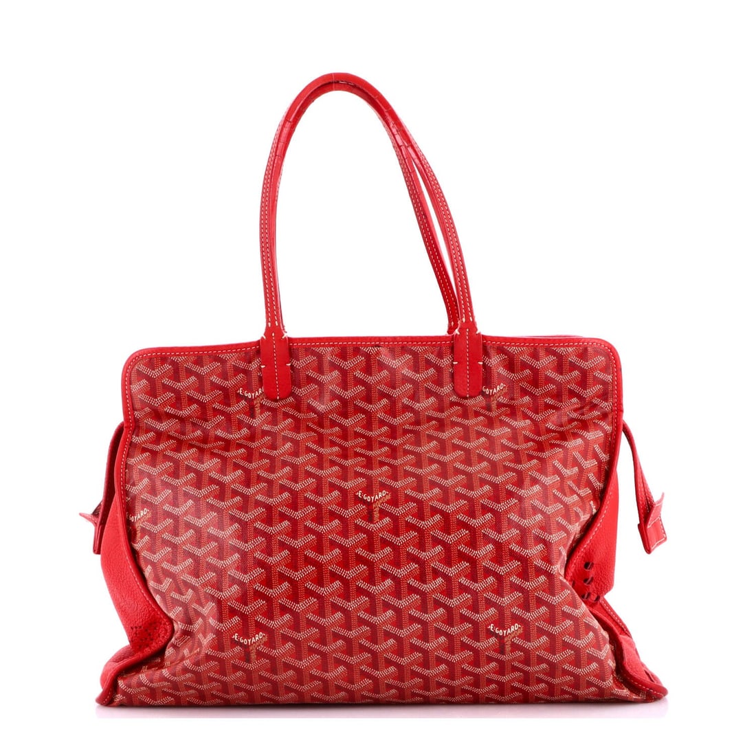 Coated Canvas Pet Carrier PM Goyard Hardy (1 of 8)