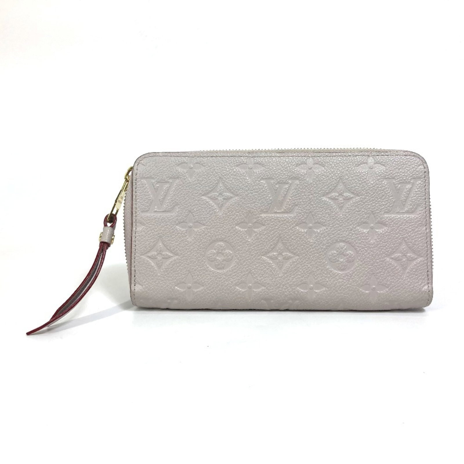 Bi Fold Monogram Empreinte Wallet Louis Vuitton: Bi Fold Monogram Empreinte Wallet Louis Vuitton Monogram Empreinte wallet with a classic bi-fold design, featuring the iconic Louis Vuitton pattern in gray. This stylish wallet measures 10cm x 19.5cm