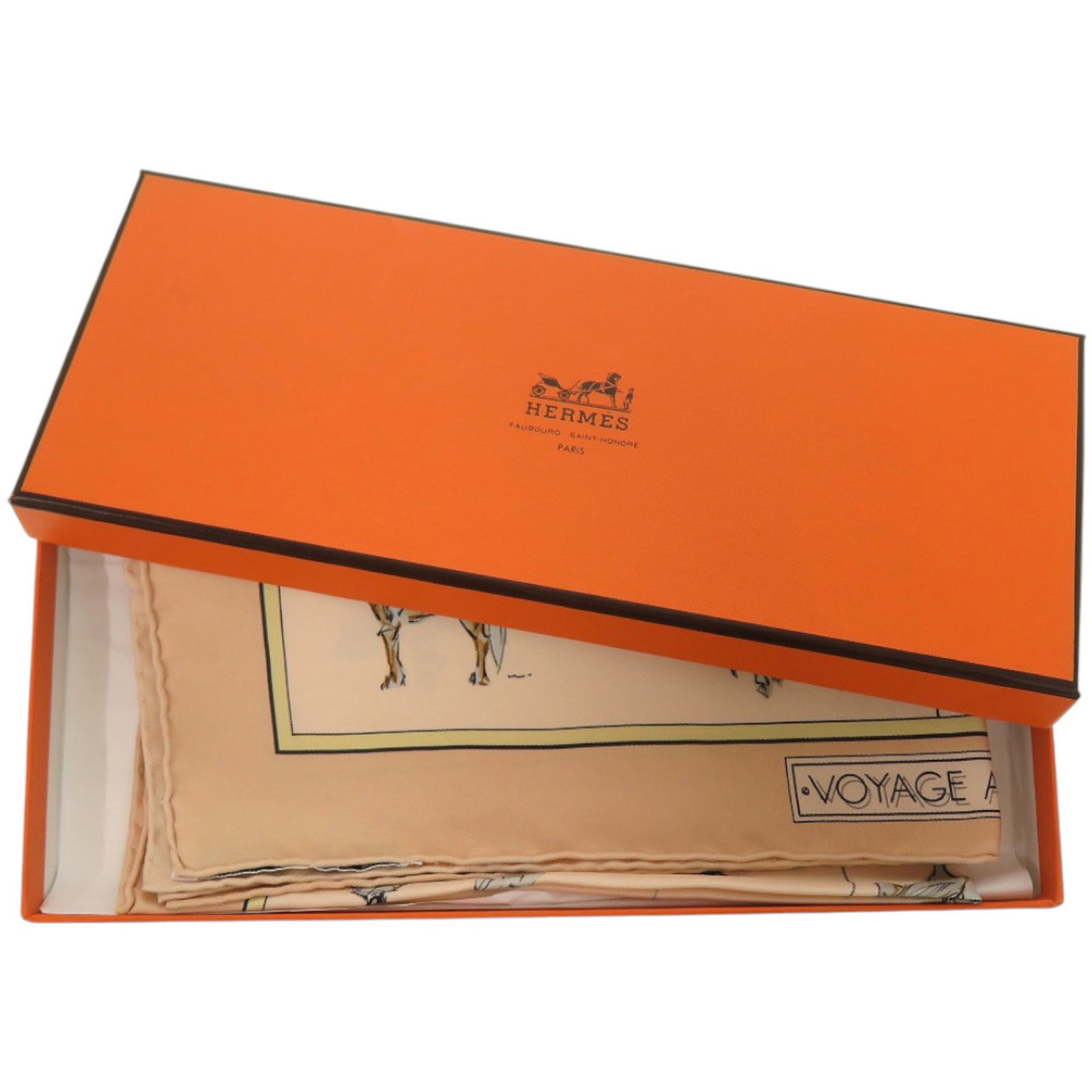 Silk Hermes Scarf - 2