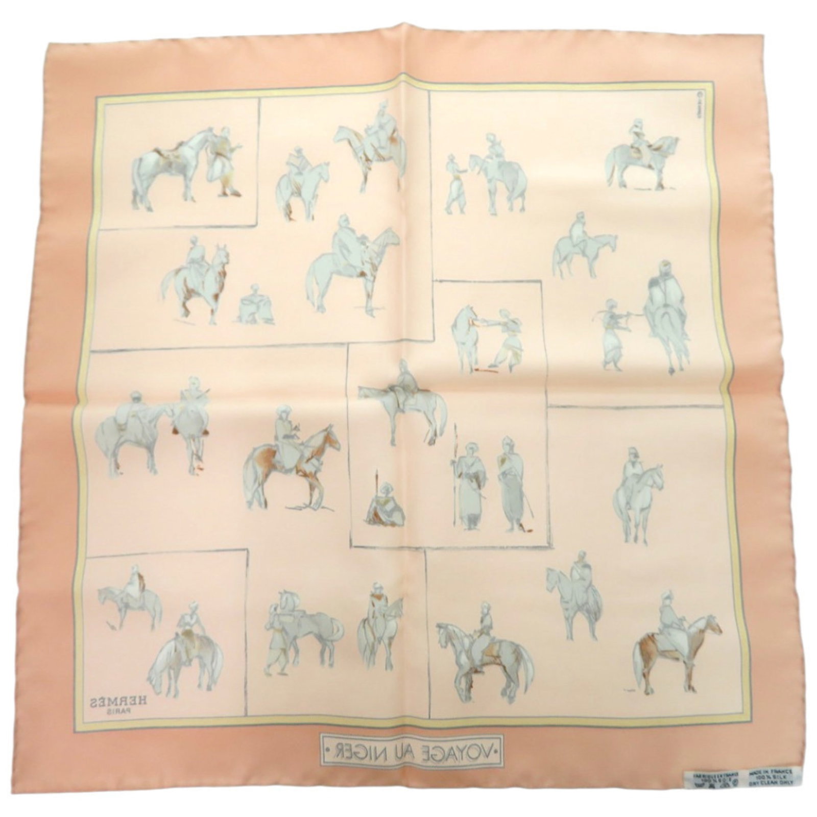 Silk Hermes Scarf - 3