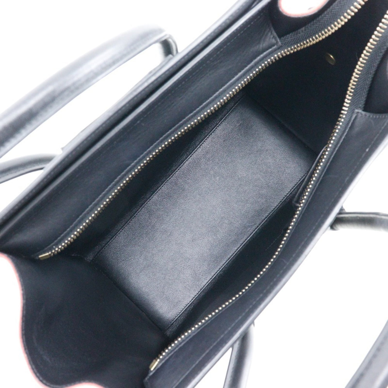 Handbag Canvas Leather - 6