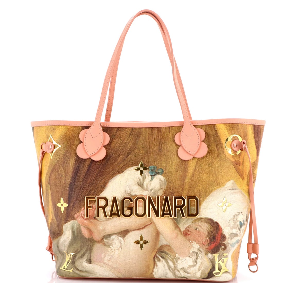 Louis Vuitton Neverfull NM Tote Limited Edition Jeff Koons Fragonard Print: Louis Vuitton Neverfull NM Tote Limited Edition Jeff Koons Fragonard Print Item Specifics: Brand: Louis Vuitton Exterior Material: Canvas Coated Style: Totes Exterior Color: Print Size: Mm