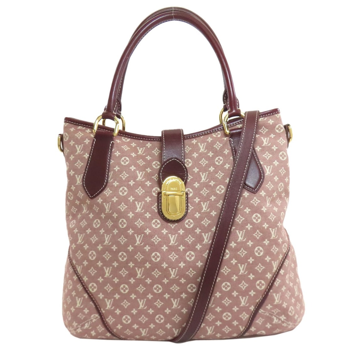 Monogram Lee Louis Vuitton Elegy M56698 Tote Bag: Monogram Lee Louis Vuitton Elegy M56698 Tote Bag Pink Monogram Lee Louis Vuitton Elegy Tote Bag. This pink tote bag features the iconic Monogram Lee design from LOUIS VUITTON's Elegy collection. With