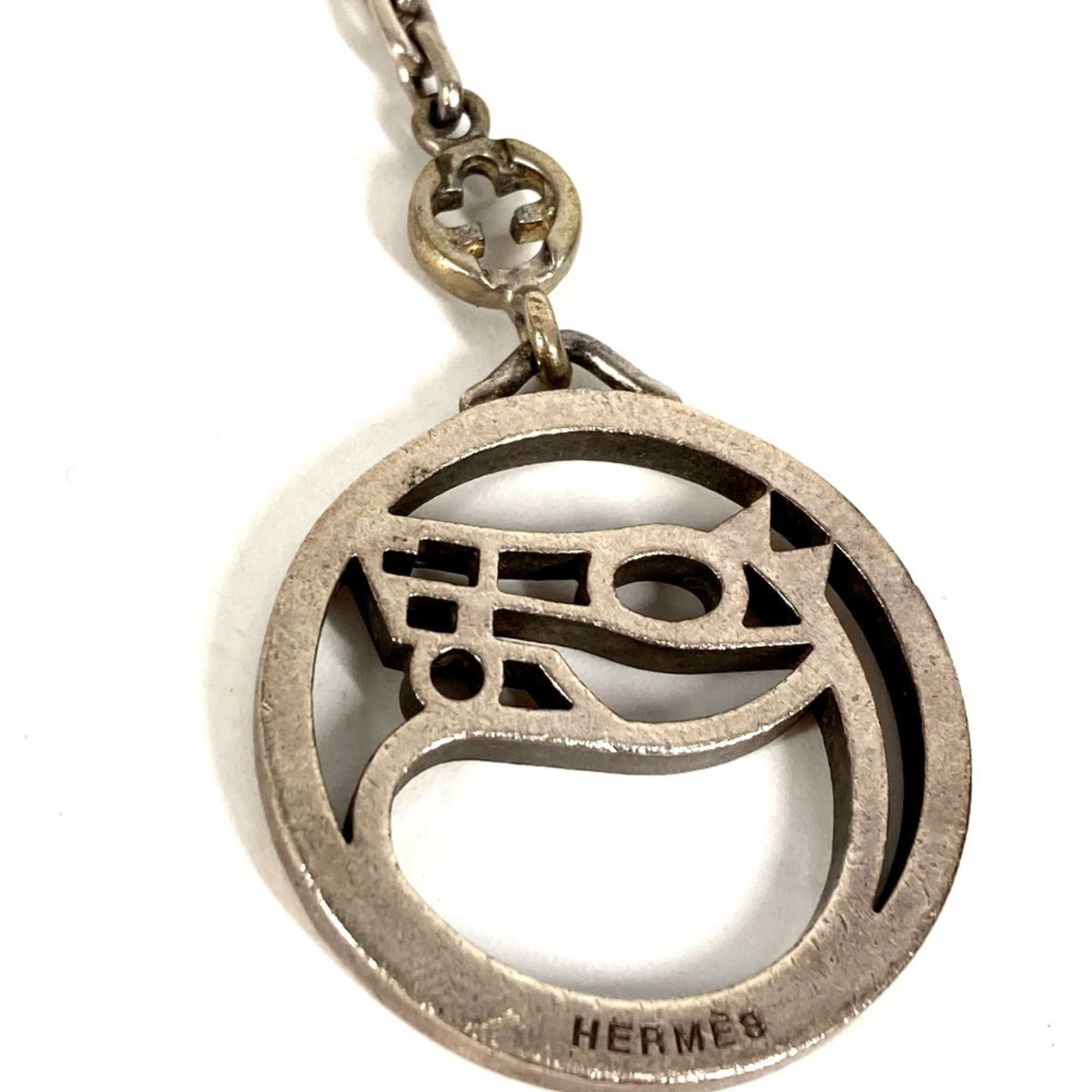 Key Silver Chain Hermes 925 - 2