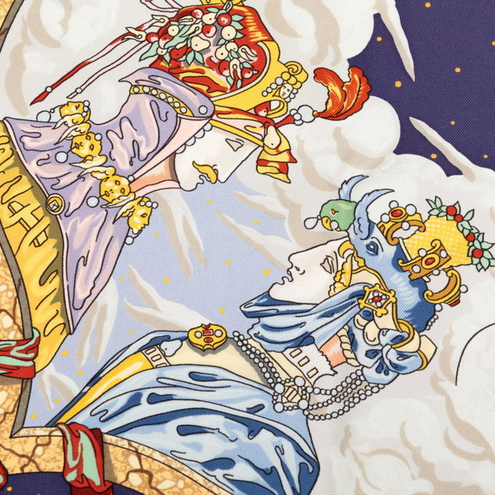 Silk Hermes Scarf - 5