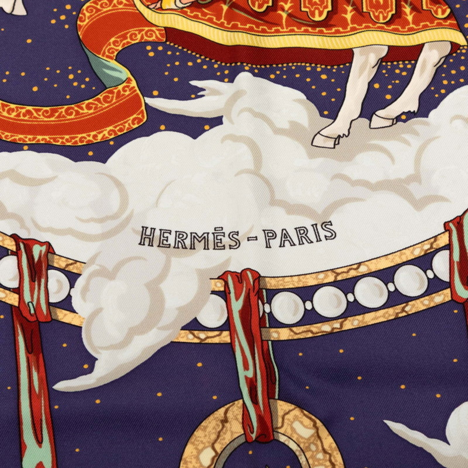 Silk Hermes Scarf - 6
