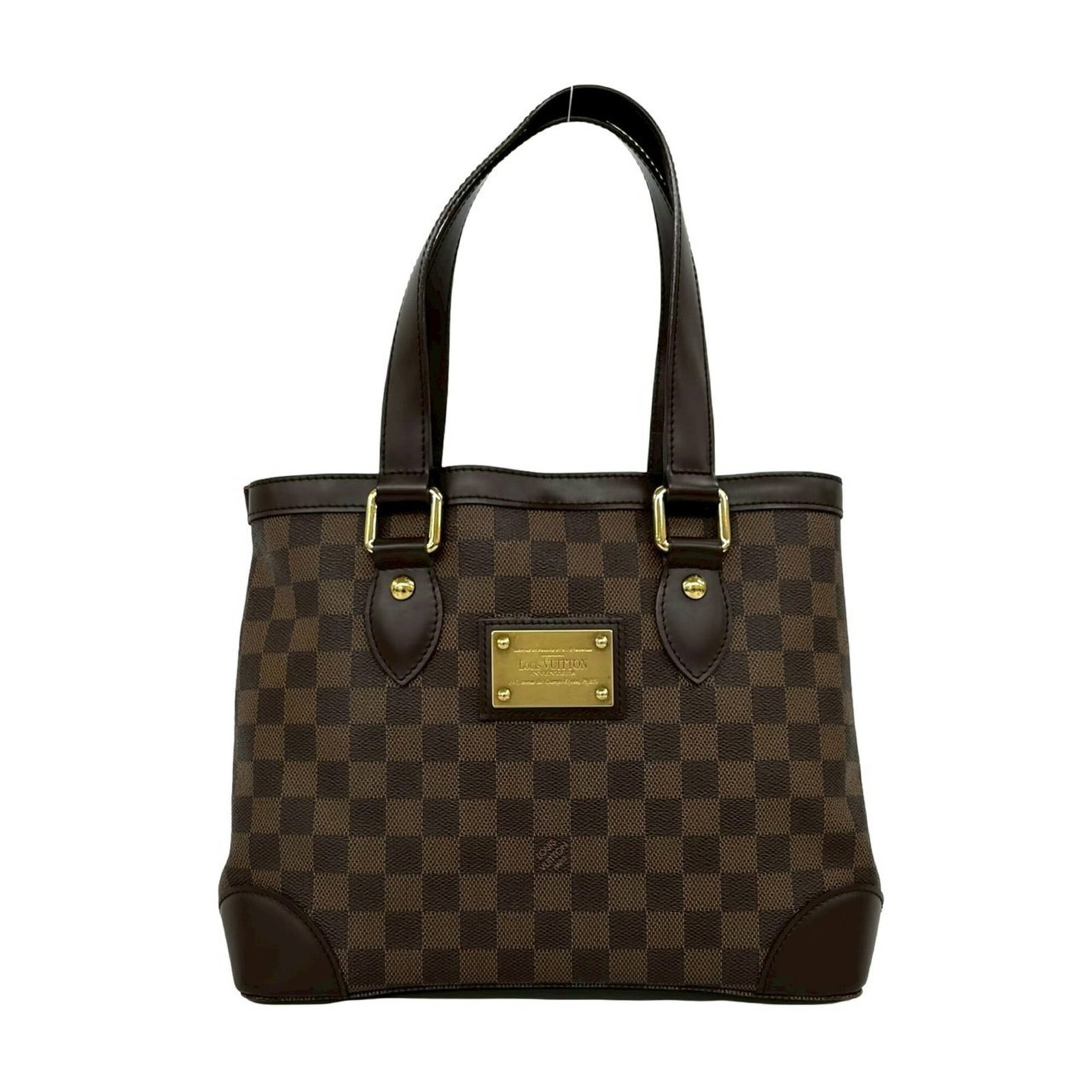 Louis Vuitton Handbag Tote Bag Leather Pvc: Louis Vuitton Handbag Tote Bag Leather Pvc Brown Leather Pvc Louis Vuitton Handbag Tote Bag with precise measurements, 24cm x 28.5cm x 17.5cm. Made from a combination of leather and PVC, this classic