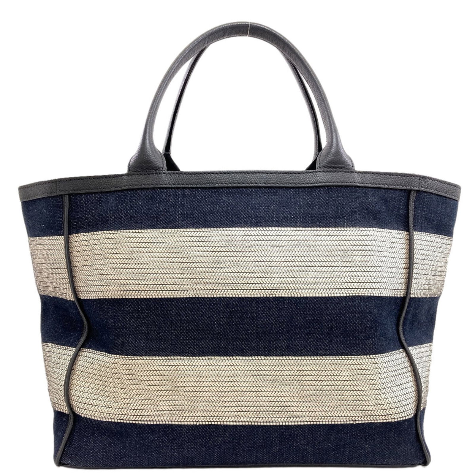 Canvas tote bag Valextra - 2