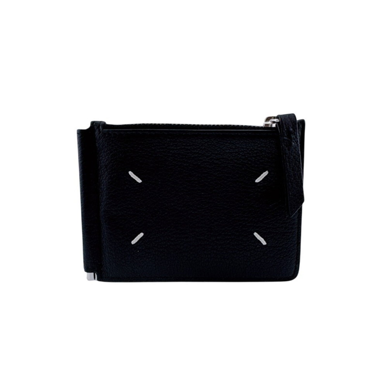 Maison Margiela Coin Purse/ Coin Case Leather: Maison Margiela Coin Purse/ Coin Case Leather The Maison Margiela Coin Purse/ Coin Case Leather is a sleek and sophisticated accessory made from high-quality black leather. With its compact size and