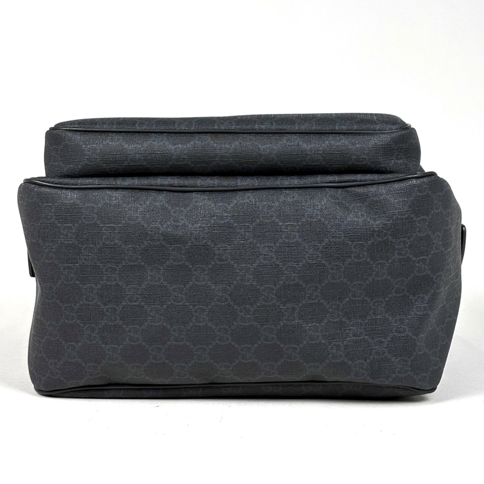 Gucci Canvas Leather Backpack - 3