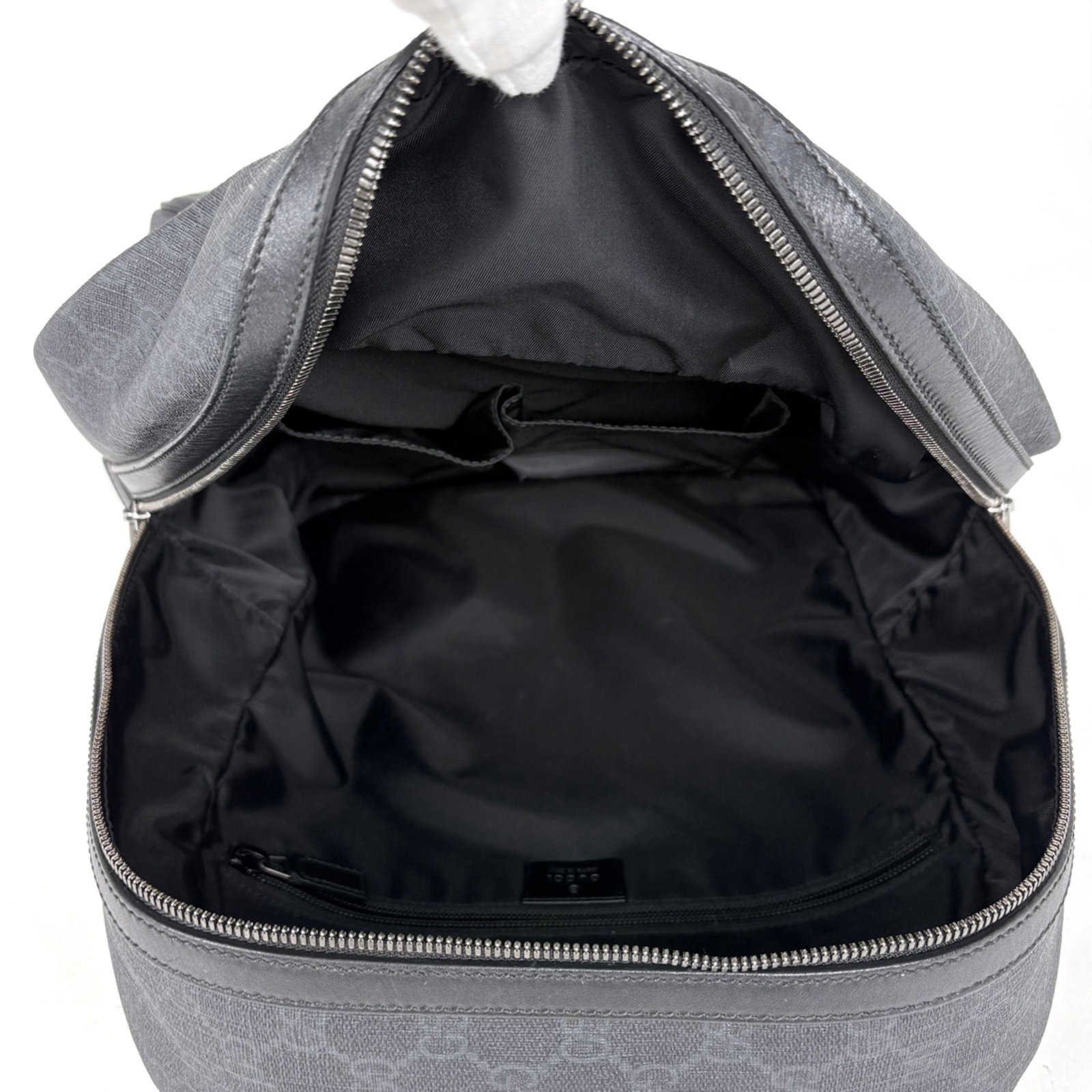 Gucci Canvas Leather Backpack - 8