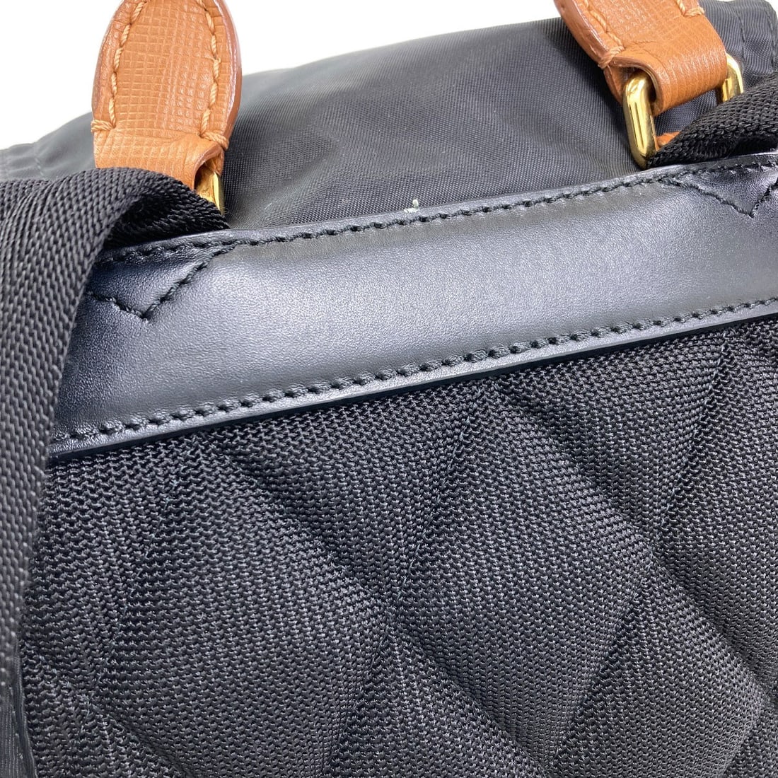 Logo Backpack Nylon Daypack Burberry - 12