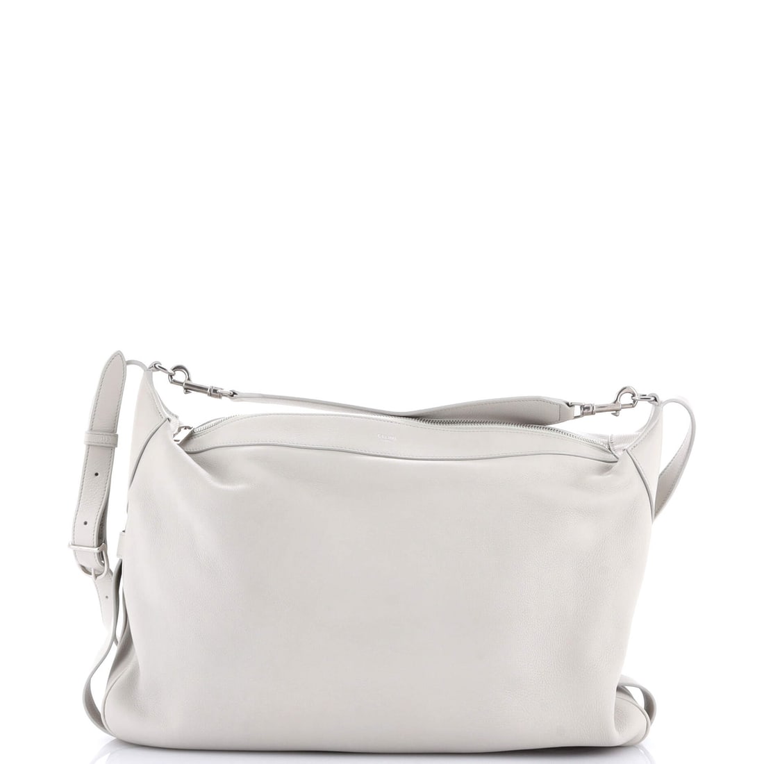 Shoulder Bag Leather Large Celine Romy: Shoulder Bag Leather Large Celine Romy The Celine Romy Shoulder Bag Leather Large is a stylish and practical accessory, featuring a spacious interior with suede lining and a durable leather exterior. 