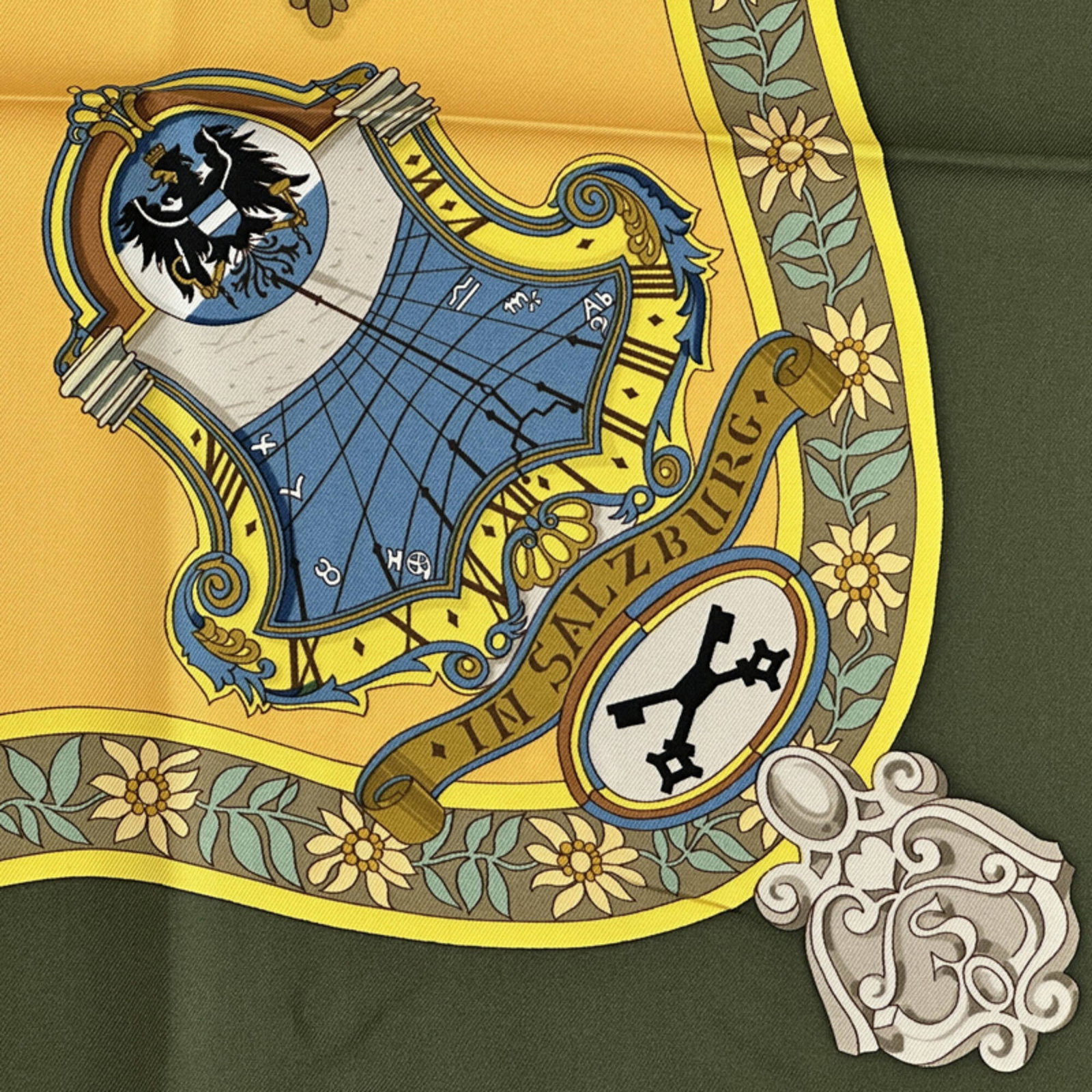 Silk Hermes Scarf - 4