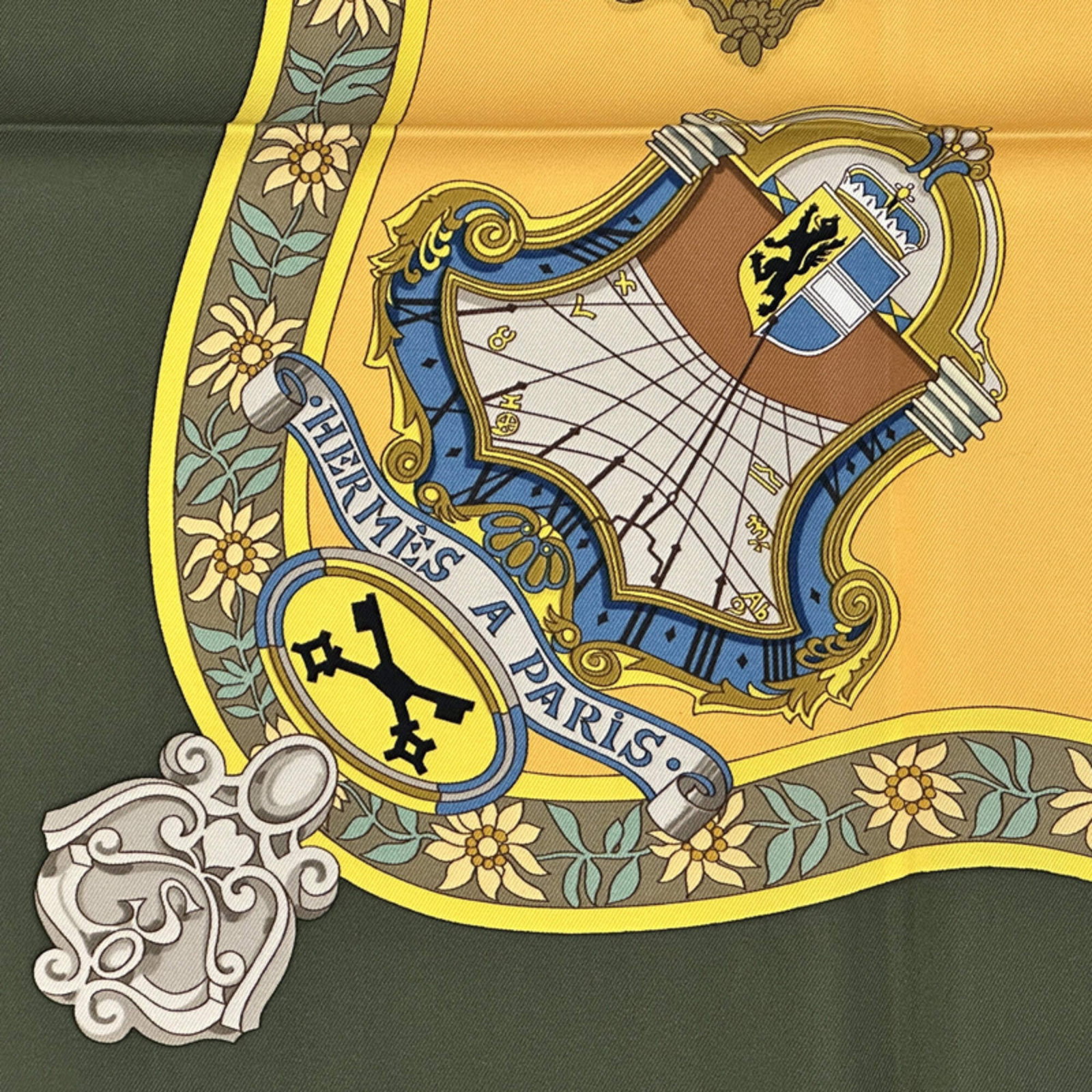 Silk Hermes Scarf - 5