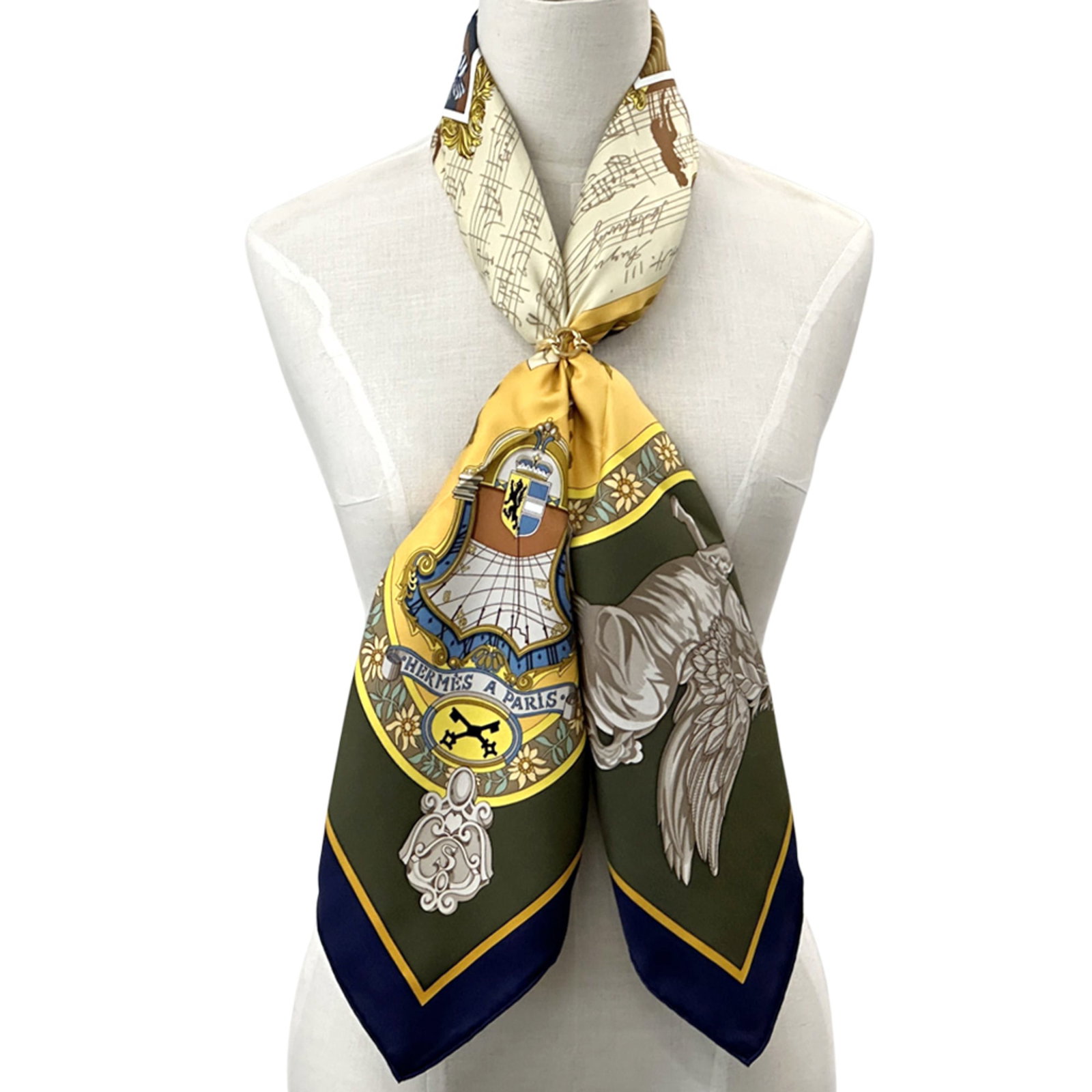 Silk Hermes Scarf - 9