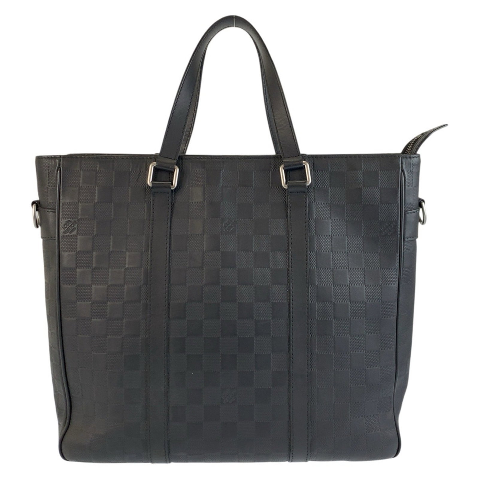 Louis Vuitton Tote Bag Leather: Louis Vuitton Tote Bag Leather Louis Vuitton Tote Bag Leather is a high-quality black leather tote bag from the iconic French brand. Made from genuine leather, this bag features a classic design with