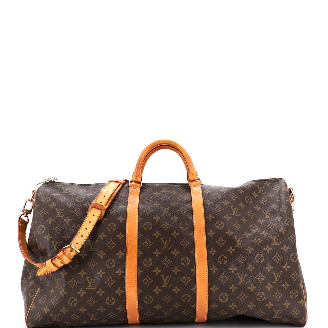 Keepall Monogram Canvas Bag Bandouliere Louis Vuitton 60 (1 of 8)