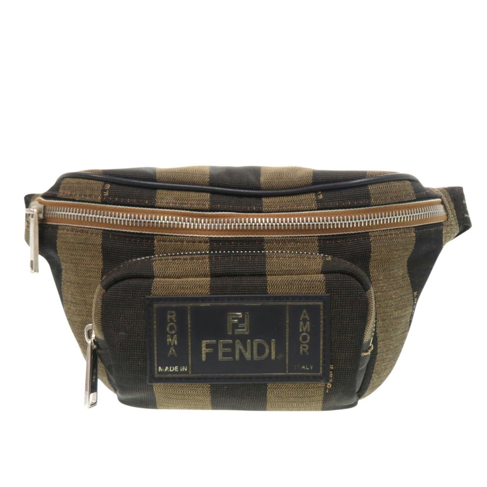 Canvas sling bag Fendi: Canvas sling bag Fendi Canvas sling bag from Fendi, made from high-quality canvas, features a classic brown color and a sleek, compact design. Measuring 14cm x 28cm x 6cm, this stylish bag is perfect 