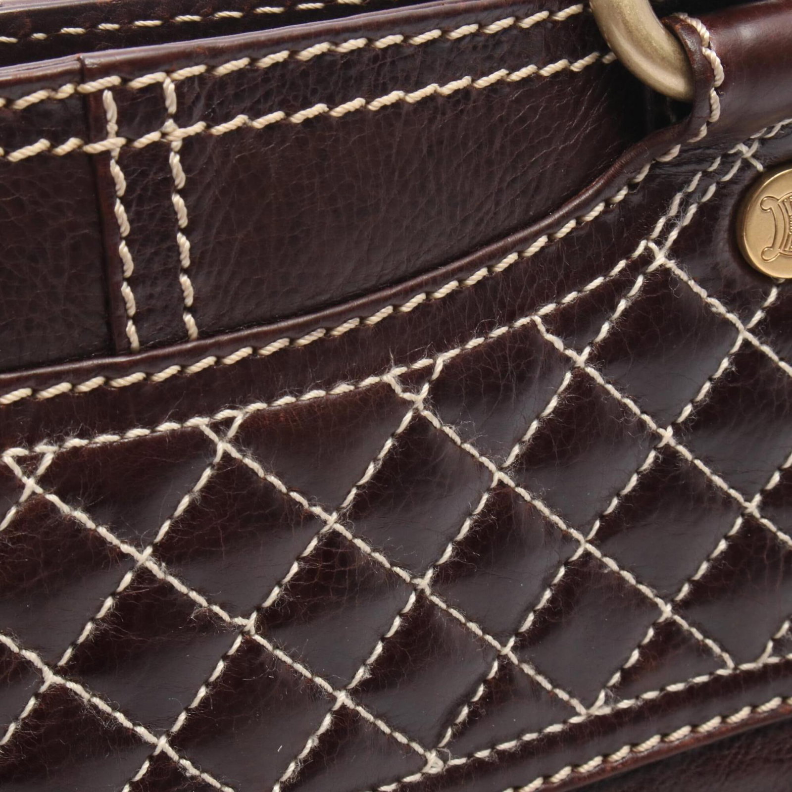 Celine Handbag Leather - 12