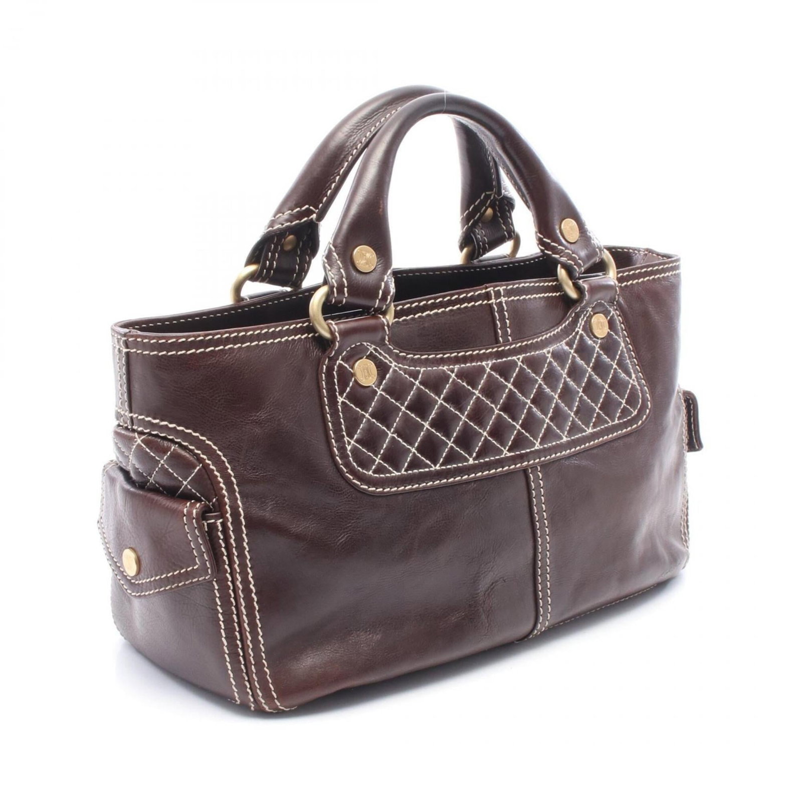 Celine Handbag Leather - 2