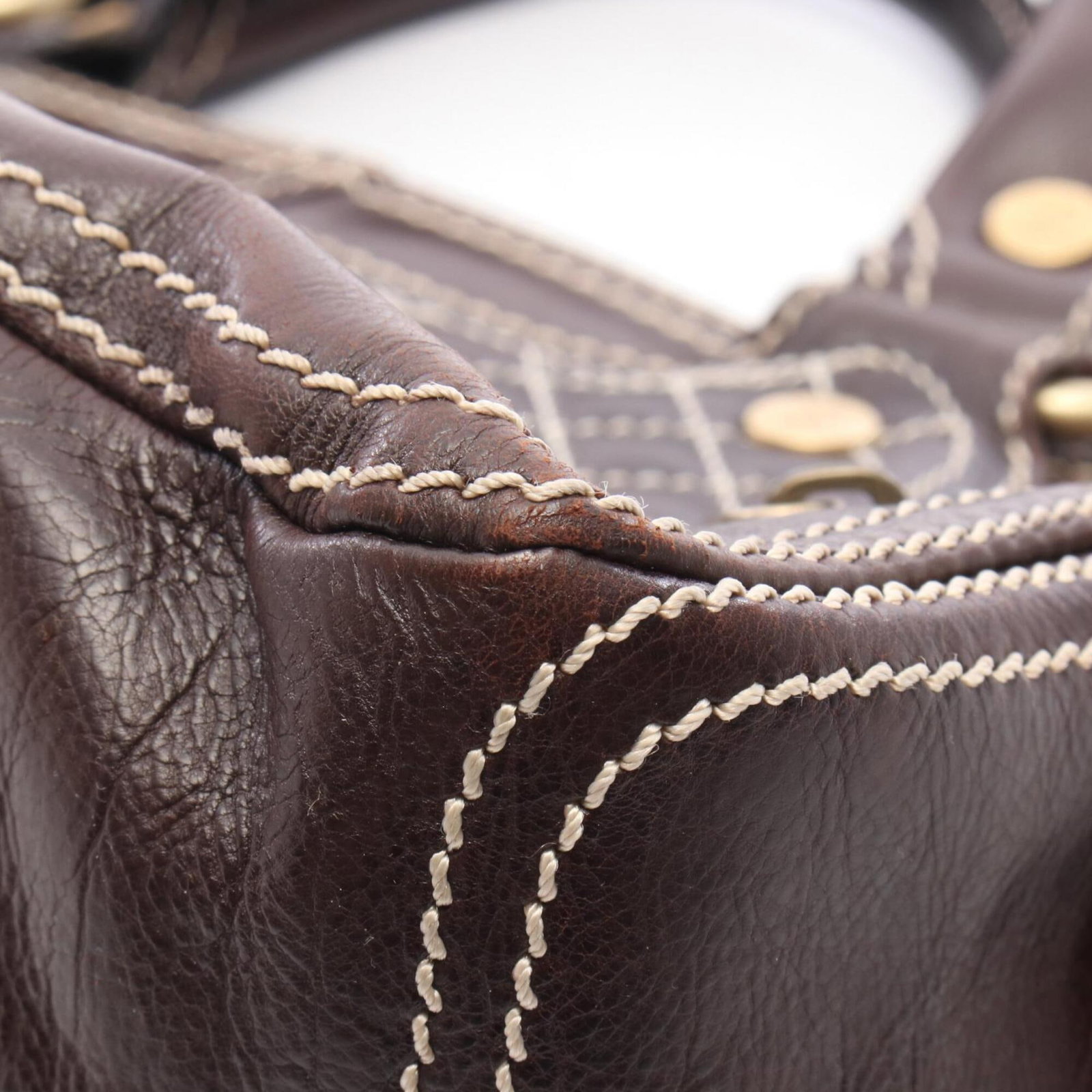 Celine Handbag Leather - 8