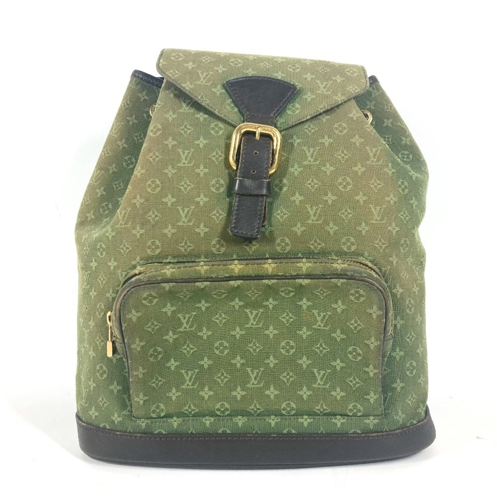 Louis Vuitton Monogram Mini Backpack: Louis Vuitton Monogram Mini Backpack Brown and Khaki Louis Vuitton Monogram Mini Backpack. This compact backpack features the iconic monogram pattern and measures 35.5cm x 30.5cm x 12.5cm. Made from