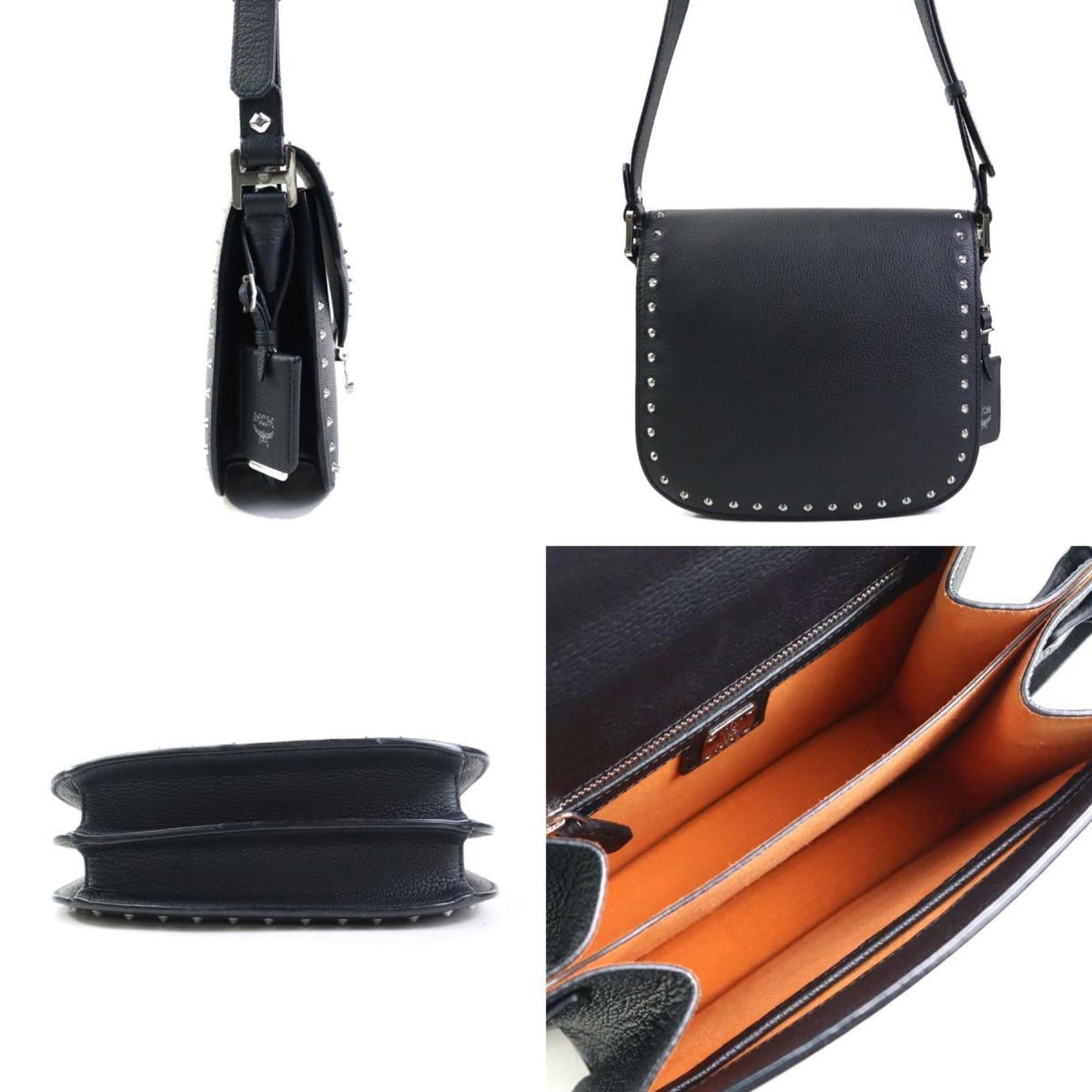 Leather Mcm Shoulder Bag - 2