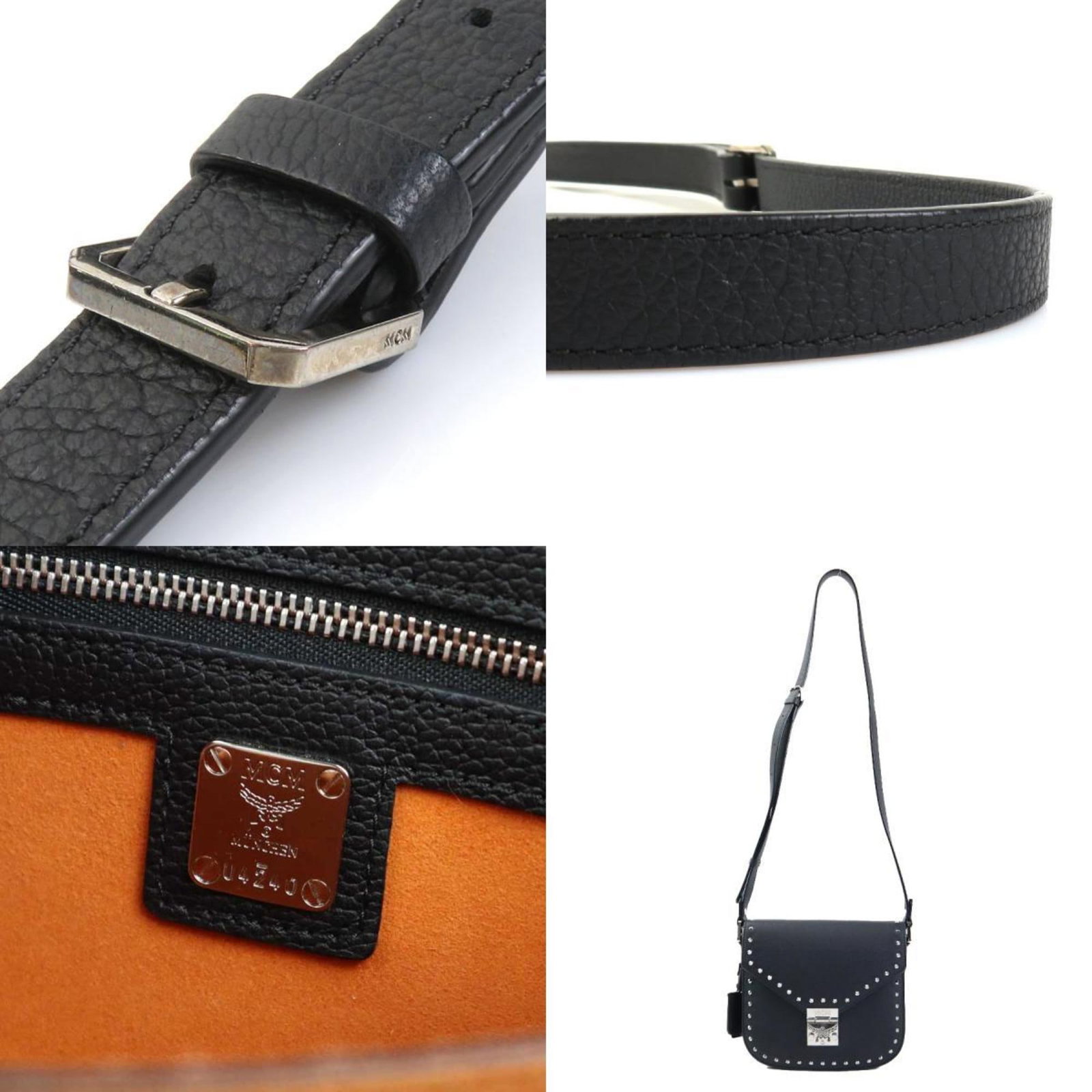 Leather Mcm Shoulder Bag - 5