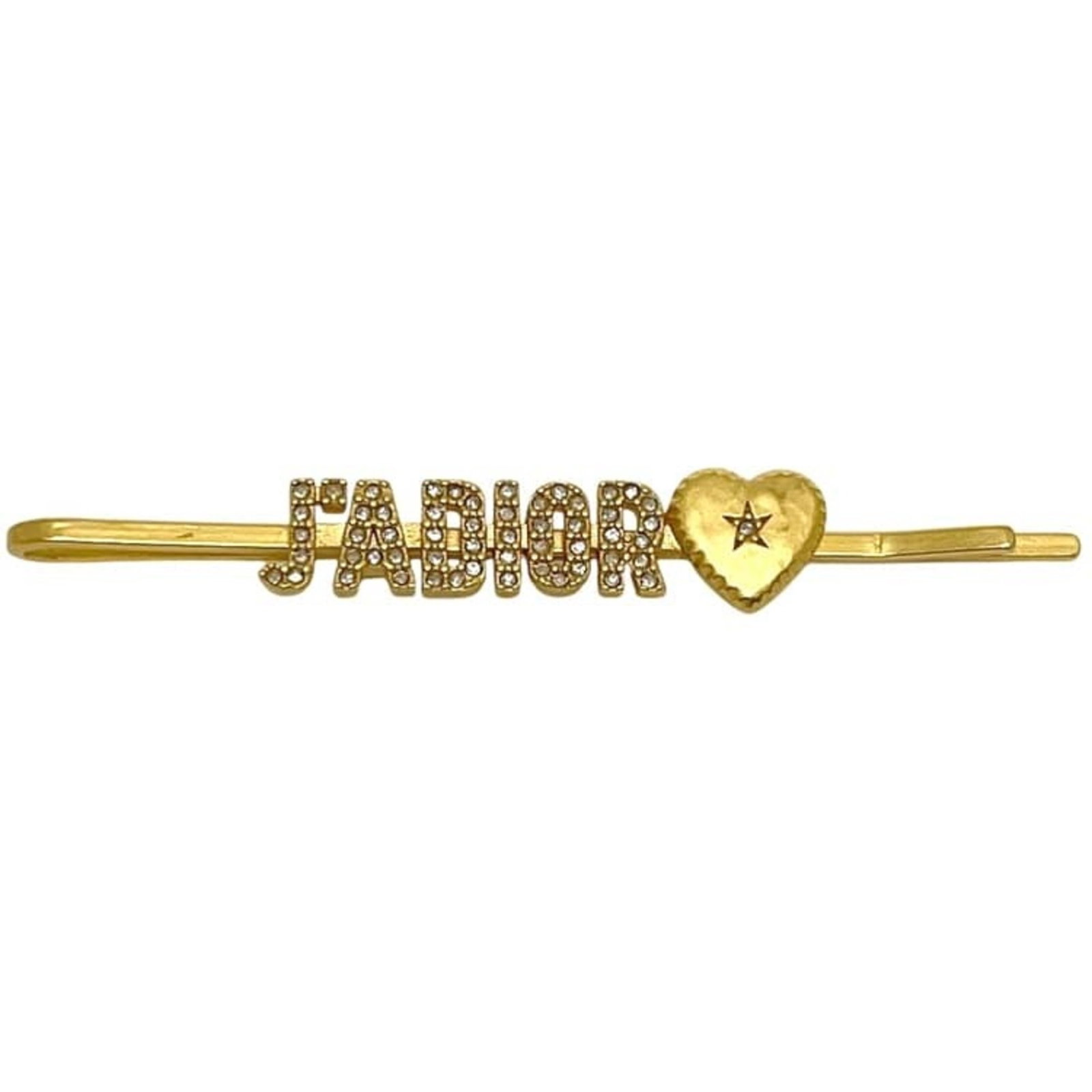 Christian Dior Hair Pin: Christian Dior Hair Pin Christian Dior Hair PinGold plated hair pin with a sleek, modern design. This 5.5cm x 8mm hair pin features a classic gold finish, perfect for adding a touch of luxury to any