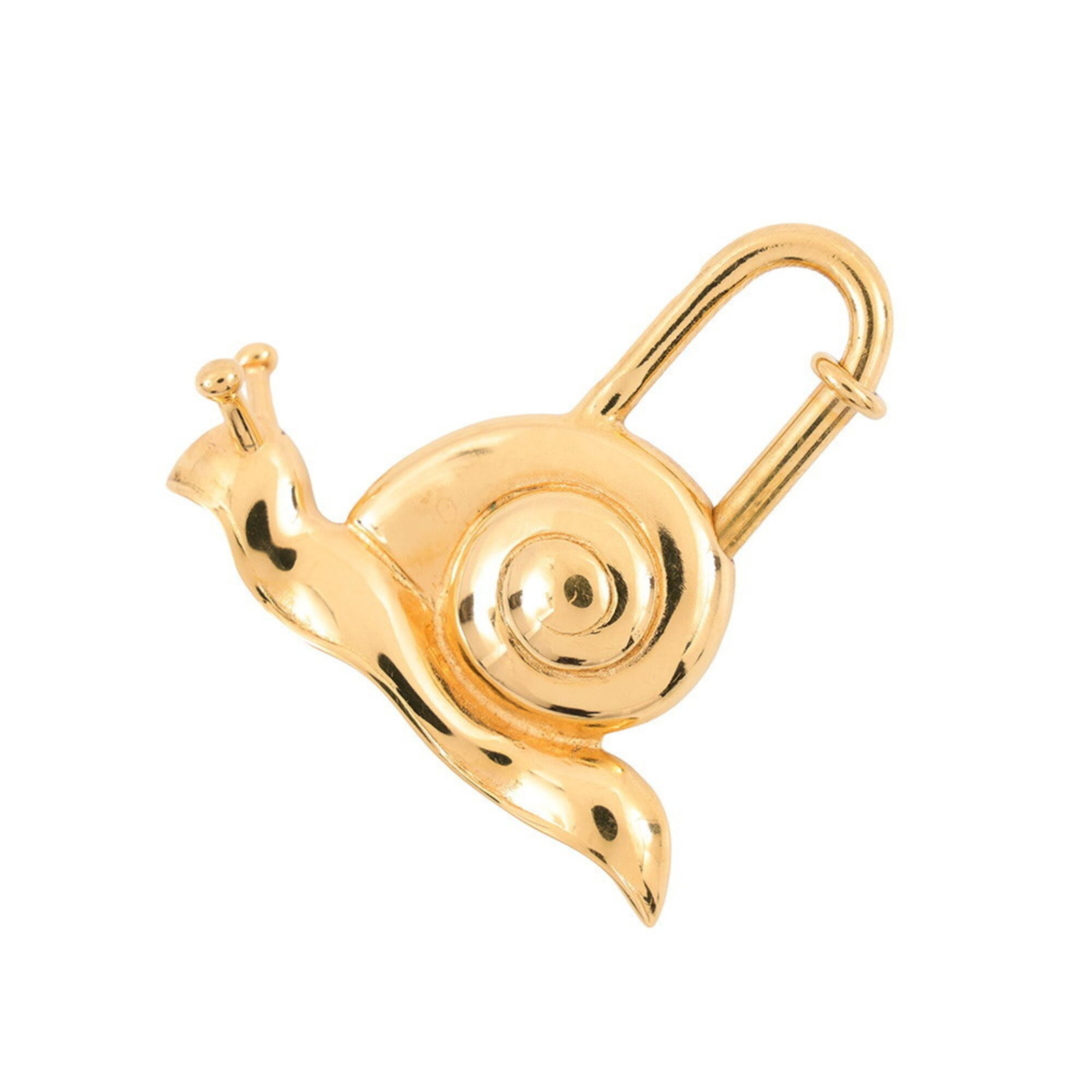 Hermes Cadena Metal: Hermes Cadena Metal The Hermes Cadena Metal is a gold metal accessory featuring a signature. It measures 3.5cm x 4cm x 1.37'' x 1.57'' in size. The metal Cadena Type is a notable characteristic of
