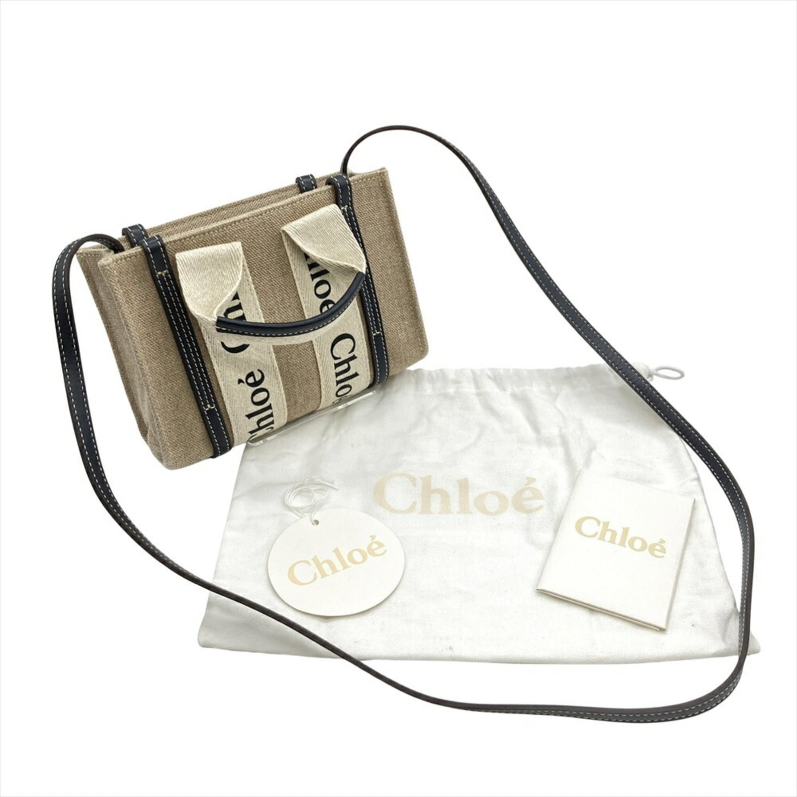Linen Shoulder Bag Chlo - 11