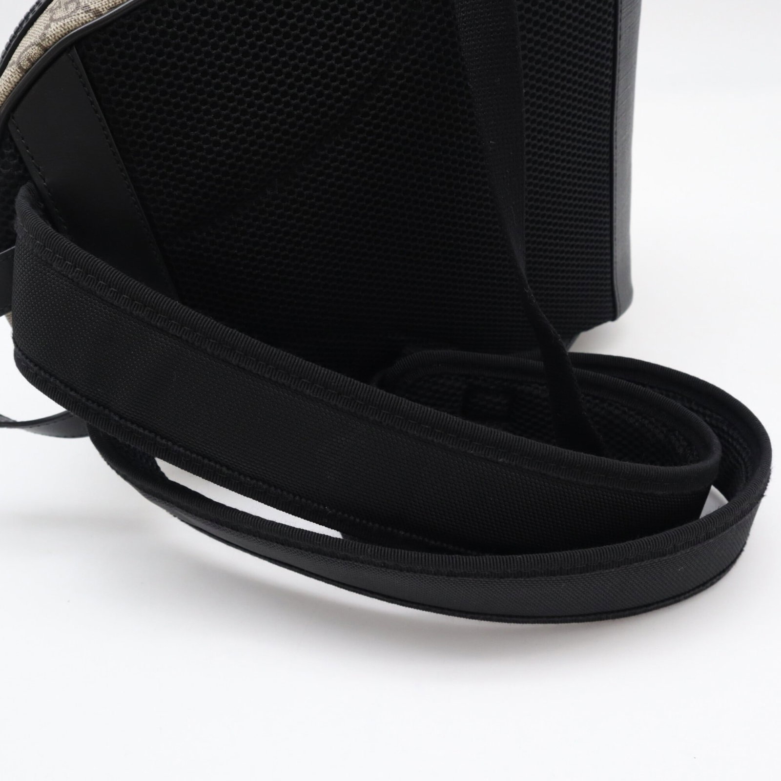 Canvas Leather Backpack - 10
