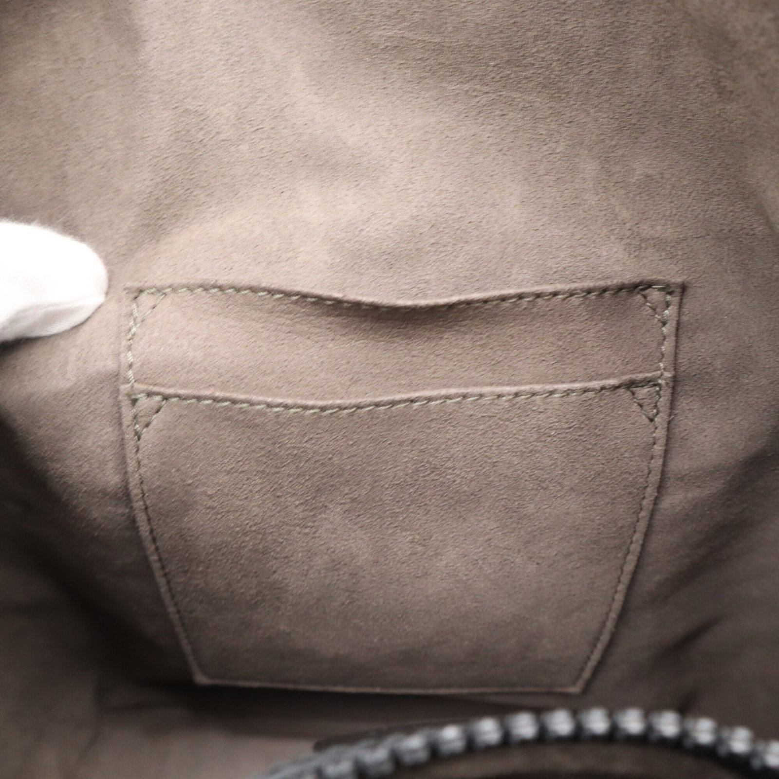 Canvas Leather Backpack - 17