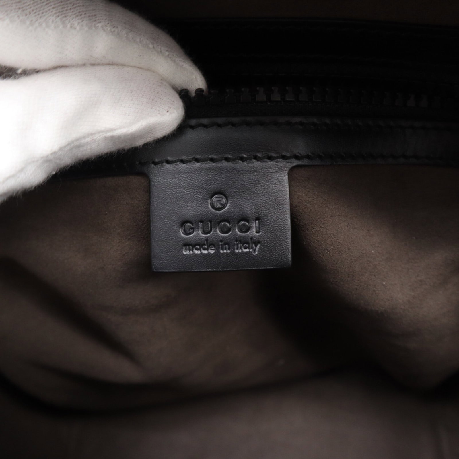 Canvas Leather Backpack - 19