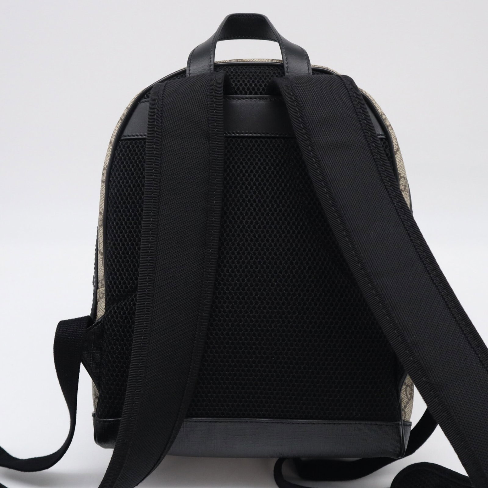 Canvas Leather Backpack - 2