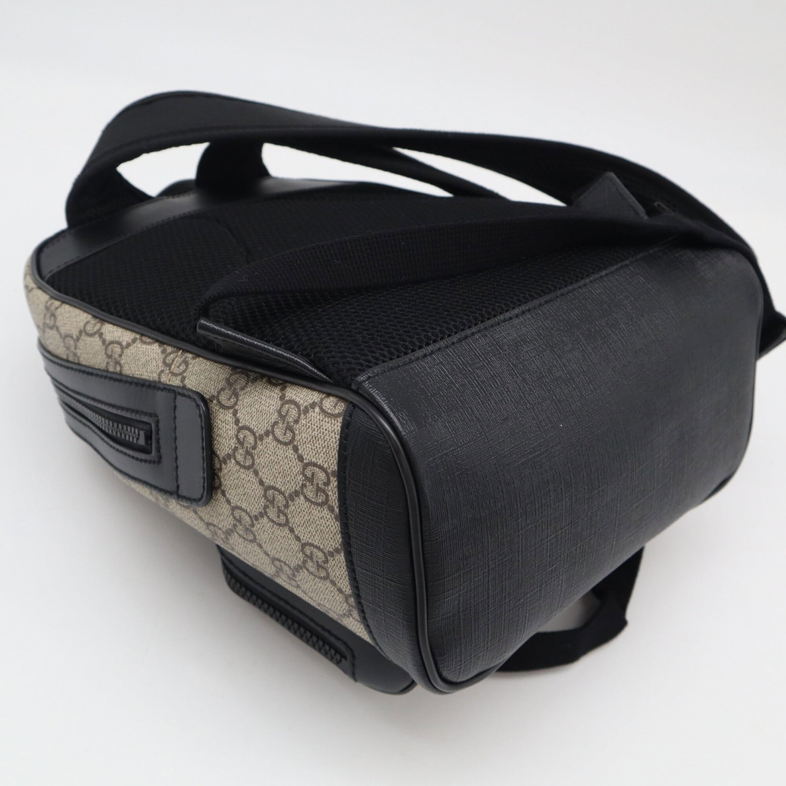 Canvas Leather Backpack - 6