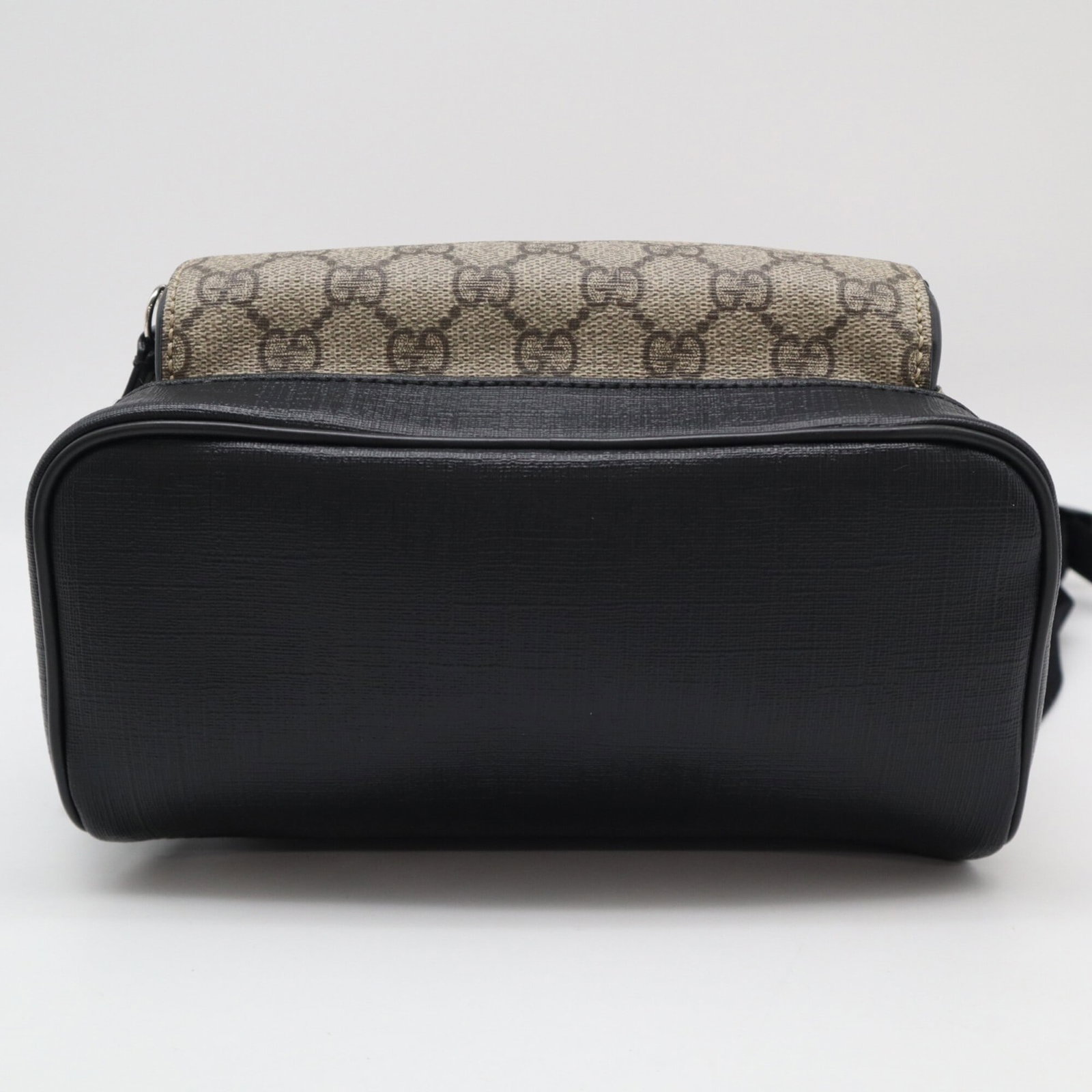 Canvas Leather Backpack - 7