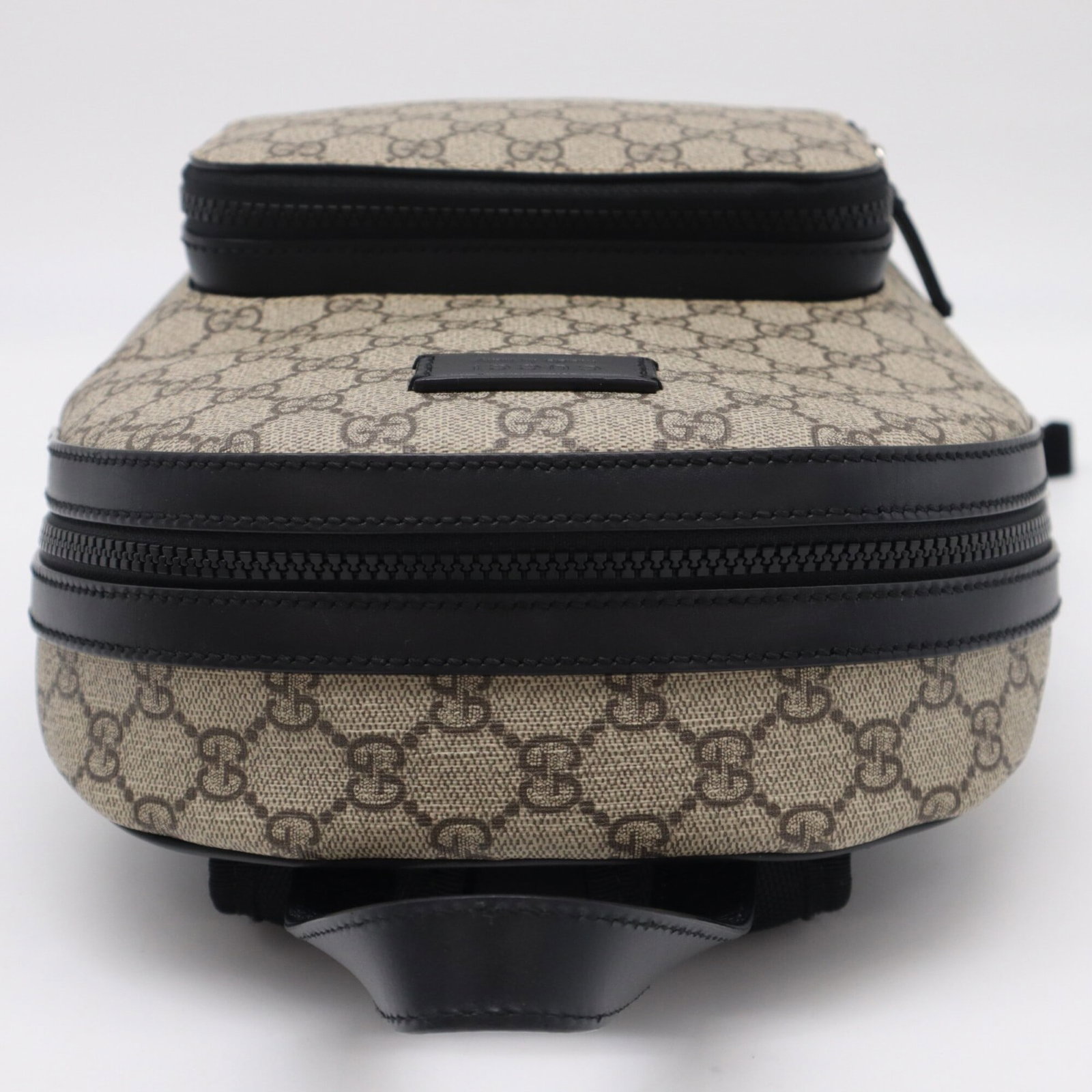 Canvas Leather Backpack - 9