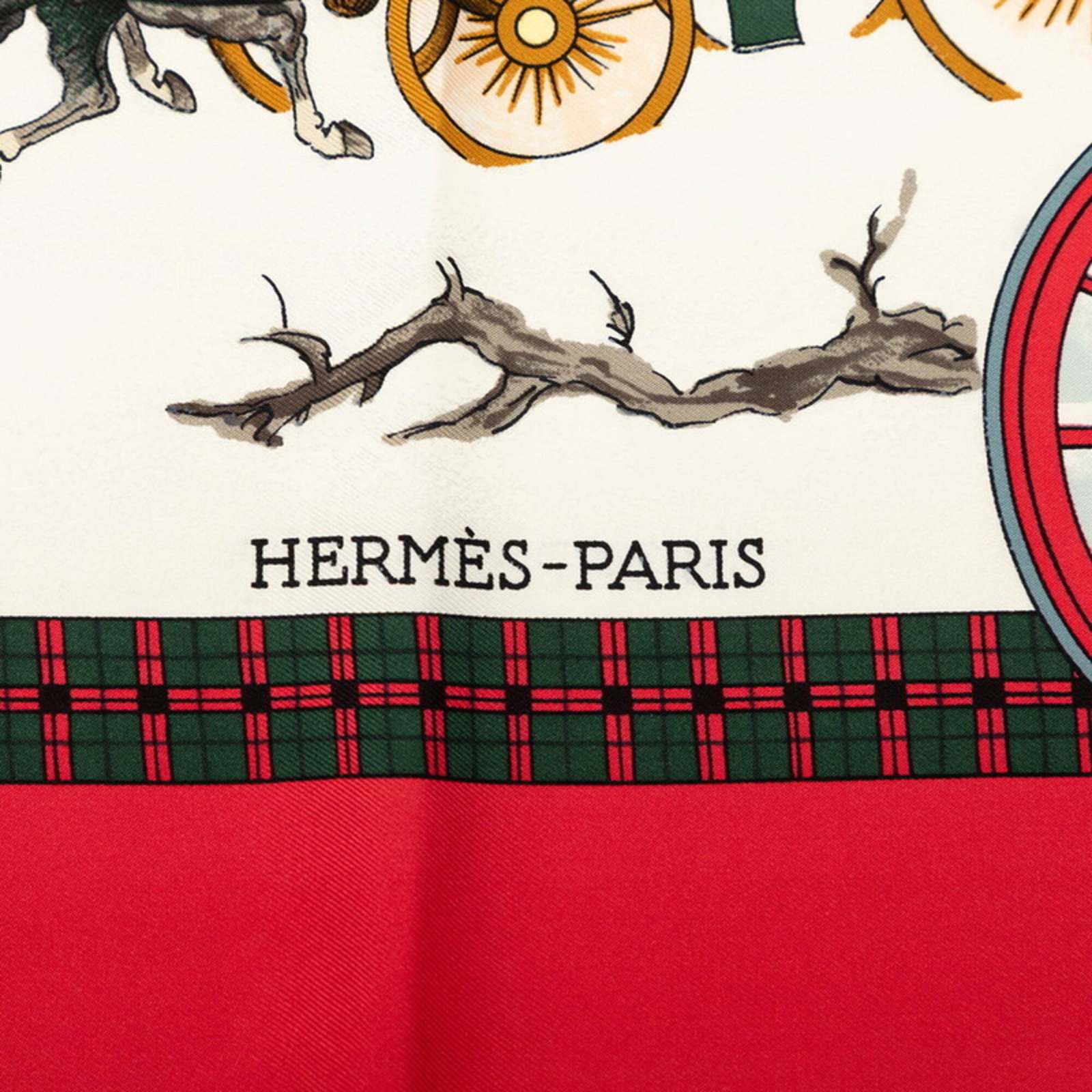 Silk Hermes Scarf - 6