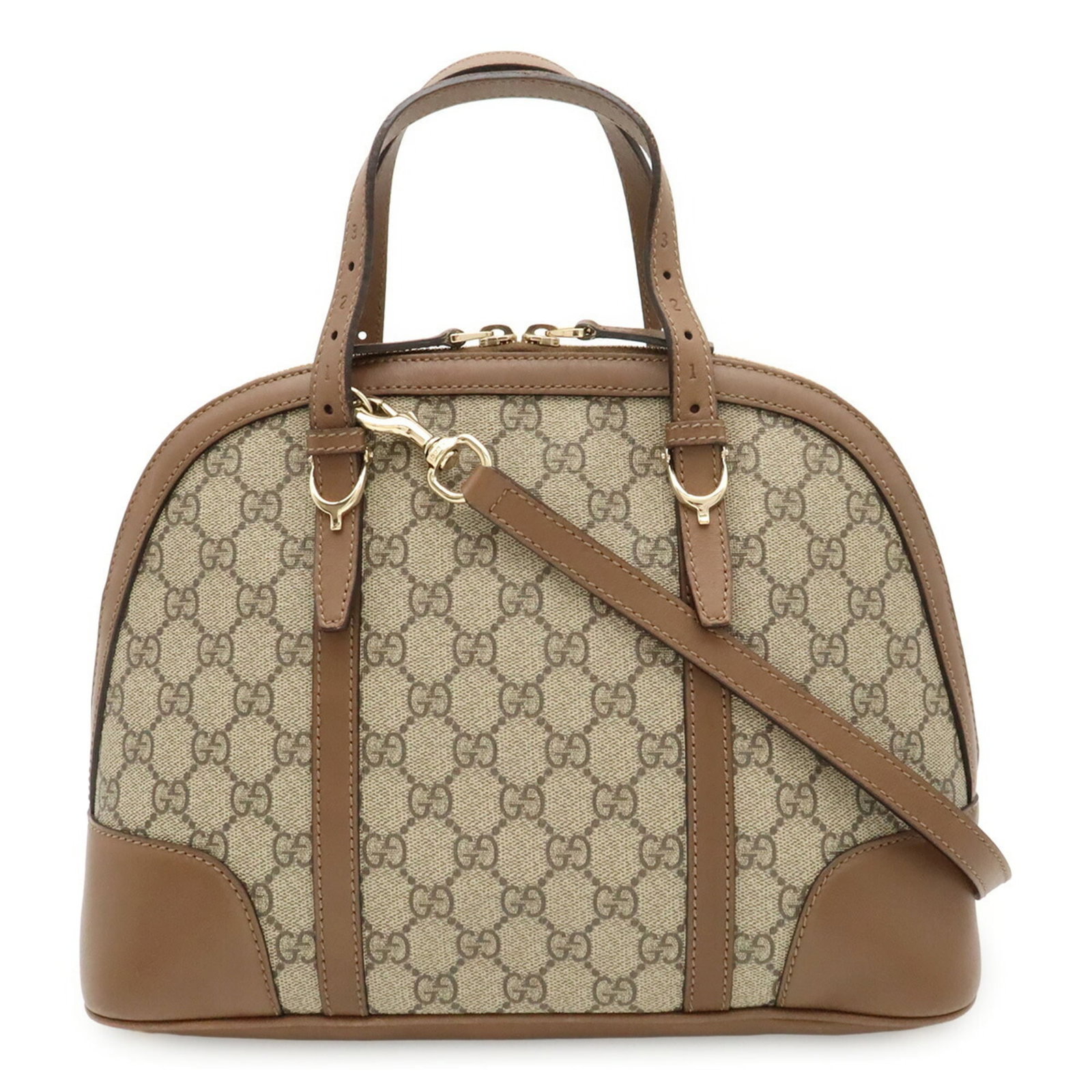 Handbag Supreme Canvas Gucci Gg Shoulder: Handbag Supreme Canvas Gucci Gg Shoulder This Gucci GG Supreme Canvas shoulder bag boasts a timeless beige and brown color combination, crafted from high-quality GG Supreme and canvas materials. Measu