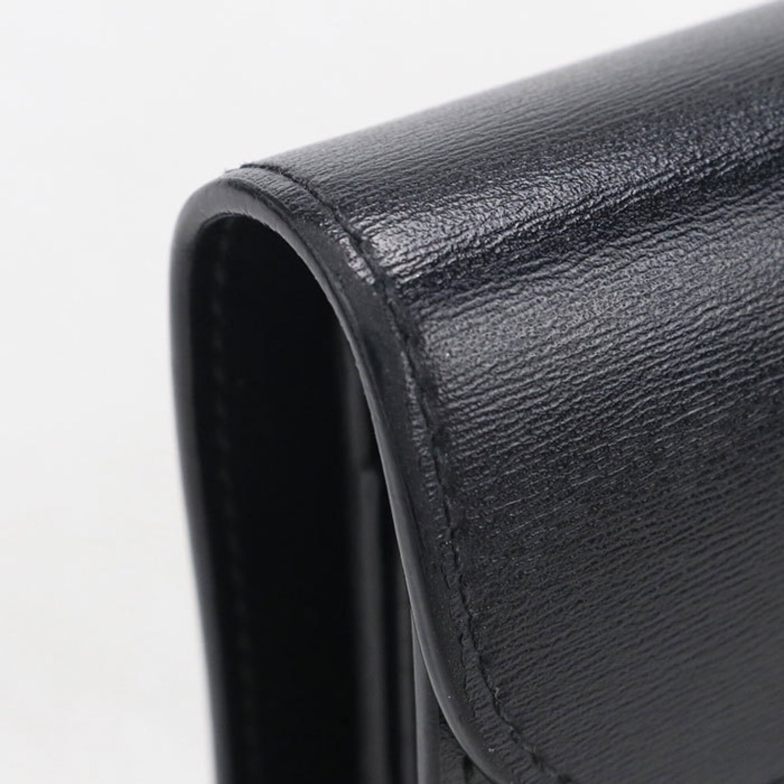 Celine Leather Wallet Fold - 10