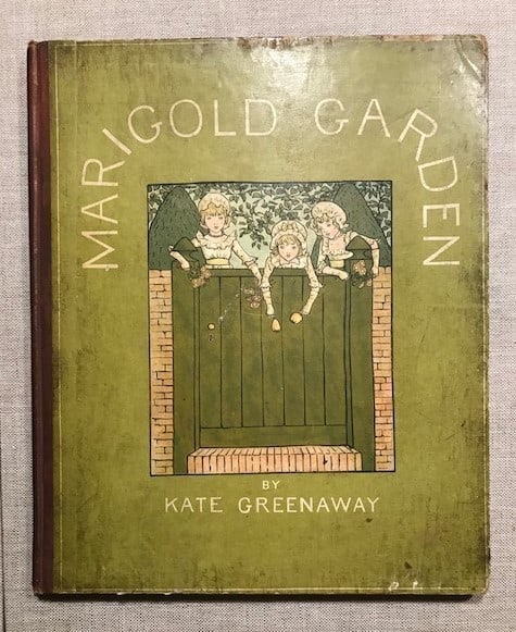 1885 Kate Greenaway Marigold Garden 1st Ed 48 Color Plates Imperiales Japon (1 of 10)