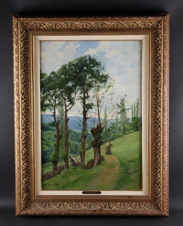 Charles H Quinet 18301912 French Original Oil Painting Signed: Charles H Quinet 18301912 French Original Oil Painting Signed Item Specifics: Artist: Charles H. Quinet Unit Of Sale: Single Piece Signed By: Charles H. Quinet Size: Medium Signed: Yes Material: Canva