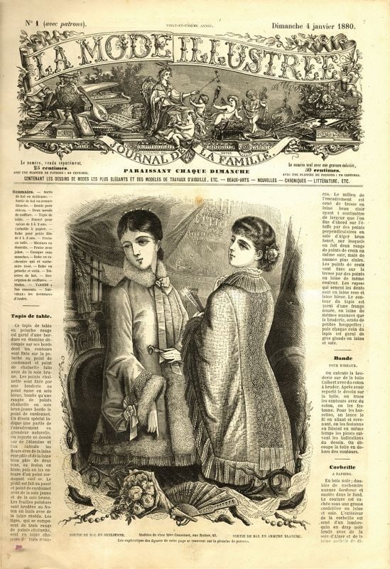 French Fashion Illustration Antique Woodblock Print La: French Fashion Illustration Antique Woodblock Print La Item Specifics: Subject: French Fashion Illustration Material: Paper Style: Japanese Year Of Production: 2010 Product Disclaimer: Please review t