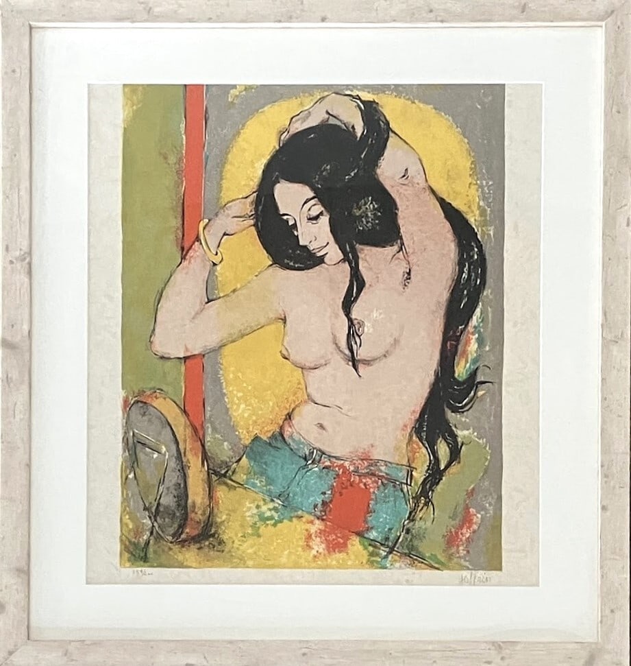 Guily Joffrin Makeup Lithograph Signed French Female Nude Art 158/ 200: Guily Joffrin Makeup Lithograph Signed French Female Nude Art 158/ 200 Item Specifics: Artist: Guily Joffrin Unit Of Sale: Single Piece Signed By: Guily Joffrin Image Orientation: Portrait Size: Mediu
